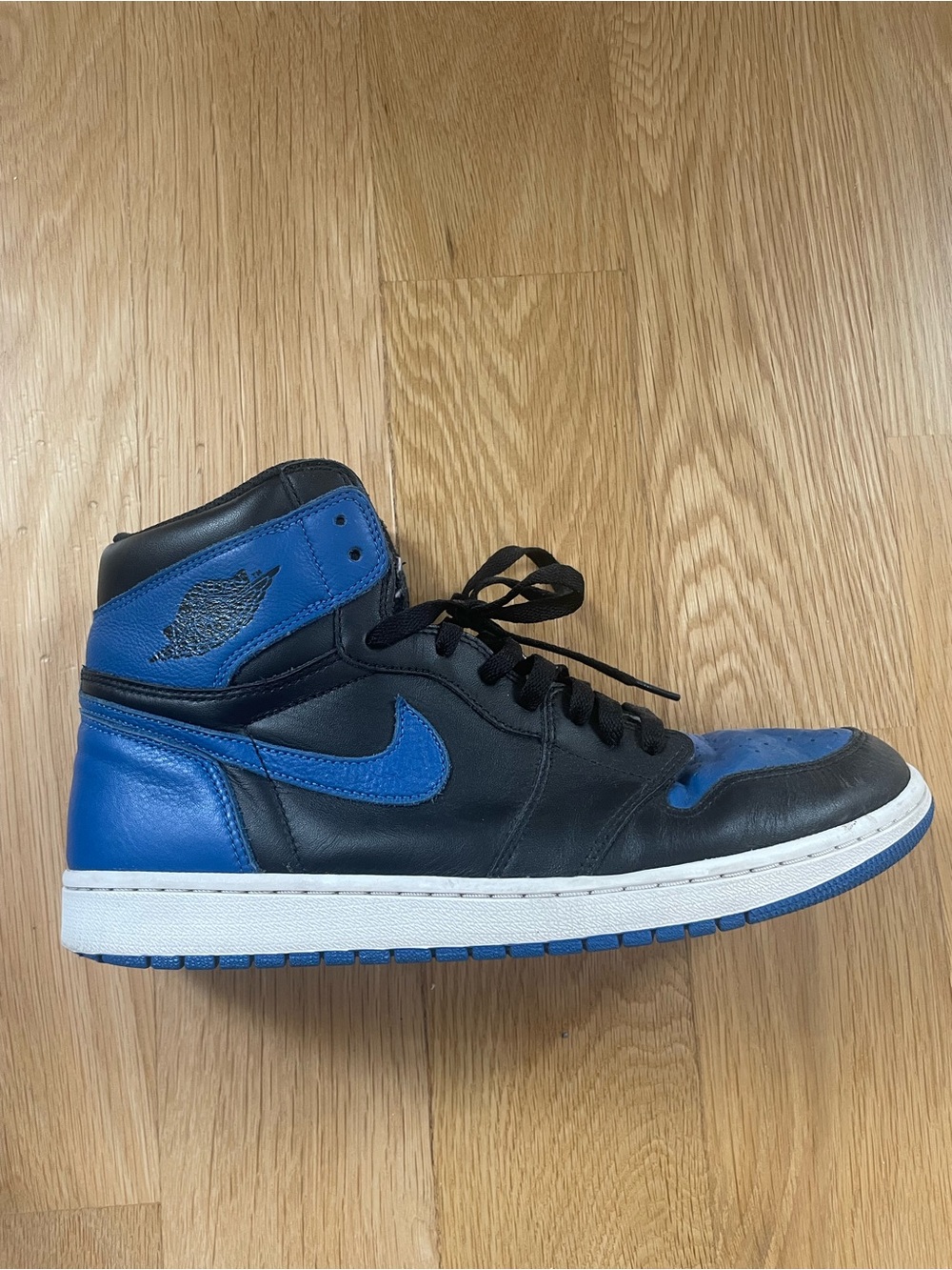 Nike Air Jordan 1 Mid Royal Blue (2017) Used Good/Fair Condition